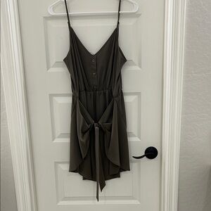 BCBGeneration Olive Green Mini Dress